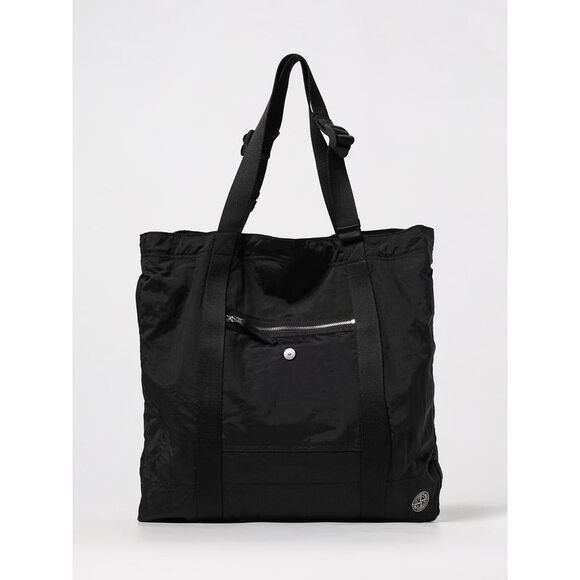 Stone Island Shoulder Bag Men Black